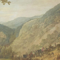 The Allied Armies, Emperor Franz I of Austria with Crown Prince Ferdinand at the head, Cross the Vosges in July 1815 by Johann Nepomuk Höchle - 0_67433b6efaa684e1cf4ba4fd