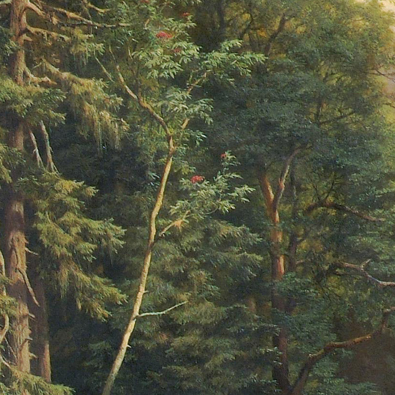 From the Styrian mountain forests near Neuberg by Anton Hansch - 0_67433ef7faa684e1cf4ba545