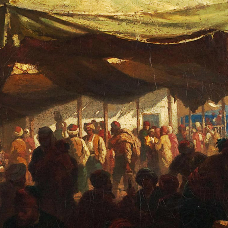 Market of Constantinople by Friedrich Alois Schönn - 0_67434099faa684e1cf4ba55b