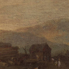 Fair in front of a city gate by Karl Josef Aigen - 0_67434127faa684e1cf4ba568