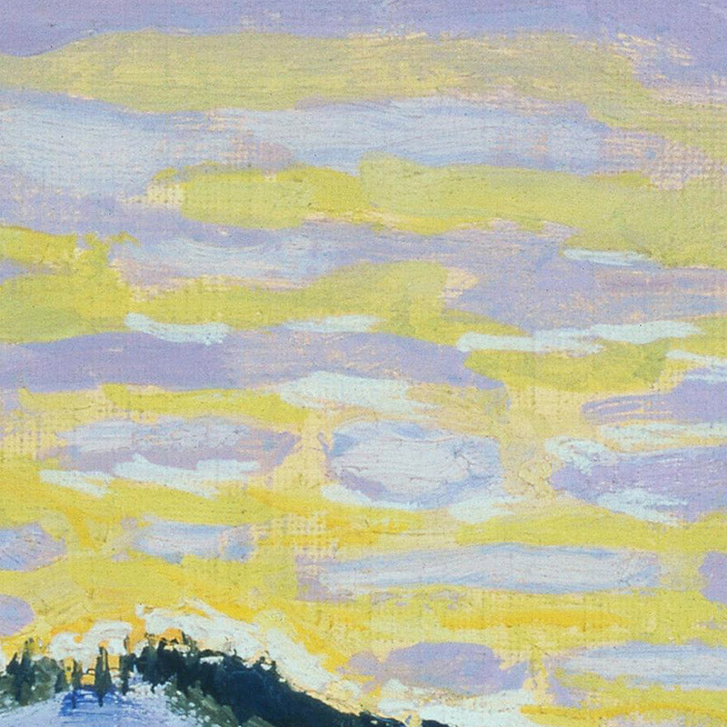 Snow-covered mountain peaks at twilight by Koloman Moser - 0_674341c4faa684e1cf4ba57a
