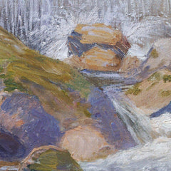 River weir with mill, Klam near Grein by Hugo Schubert - 0_674341f5faa684e1cf4ba581