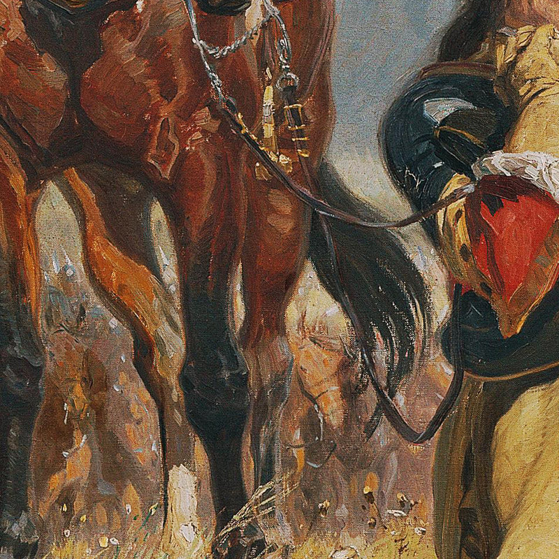 Prayer Before Battle by Ludwig Koch - 0_674341fcfaa684e1cf4ba583