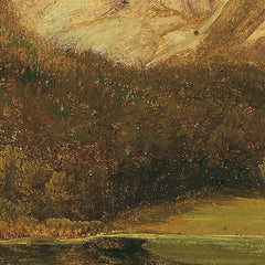 The Front Langbathsee with the Höllengebirge by Friedrich August Mathias Gauermann - 0_6743503afaa684e1cf4ba5b9