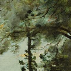 Tree landscape (Evening) by Jean-Baptiste Camille Corot - 0_67435310faa684e1cf4ba5c5