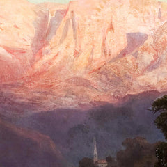 Schlern with Rosengarten seen from Rampen by Gottfried Seelos - 0_674377cafaa684e1cf4ba611