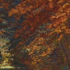 Praterallee in Autumn by Olga Wisinger-Florian - 0_67437810faa684e1cf4ba617