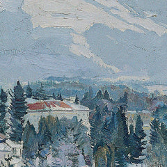 Salzburg landscape with Kapuzinerberg by Rudolf Hafner - 0_67437d74faa684e1cf4ba657