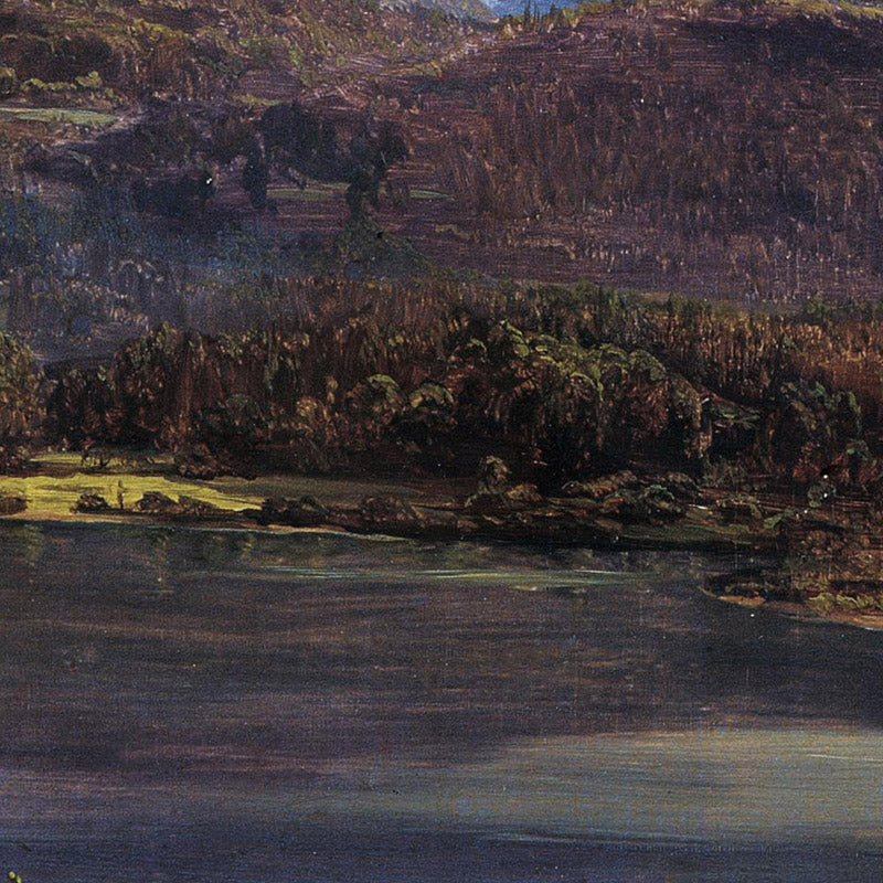 The Wolfgang Lake by Ferdinand Georg Waldmüller - 0_67437e3ffaa684e1cf4ba665