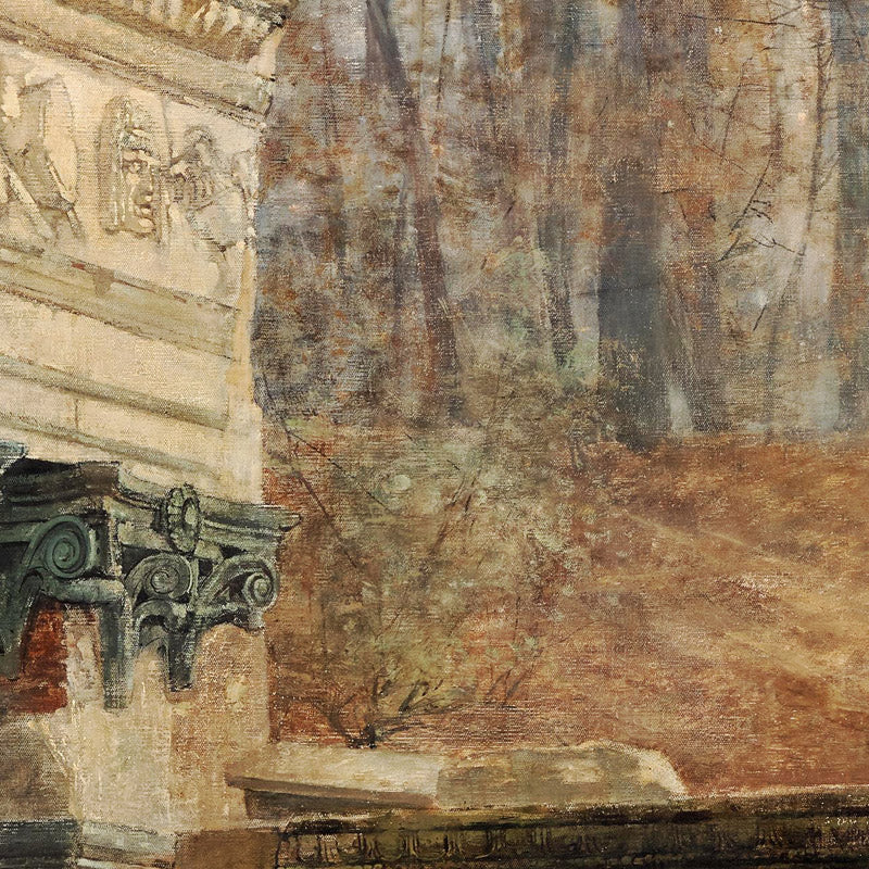 The Roman Ruin in Schönbrunn by Carl Moll - 0_67437f26faa684e1cf4ba671