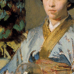 Japanese Woman in a Room by Julius Victor Berger - 0_67438513faa684e1cf4ba6f0