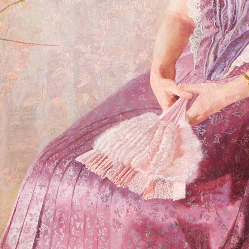 The Purple State Dress. Mrs. von Birkenreuth by Karl Mediz - 0_674484f9faa684e1cf4ba773