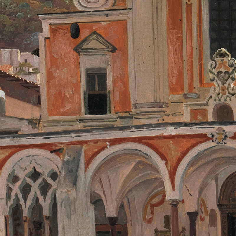 View of the Square in Amalfi by Martinus Rørbye - 0_676728d1b7c995d950163f2e