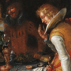 Banquet in a Park by David Vinckboons - 0_67672d5eb7c995d950163f97