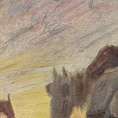 Evening Landscape by Theodor Philipsen - 0_67672debb7c995d950163fae