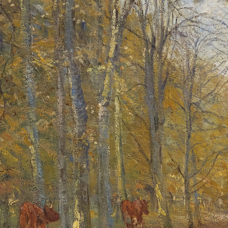 A road in the Deer Park. Autumn by Theodor Philipsen - 0_67672e1eb7c995d950163fb7