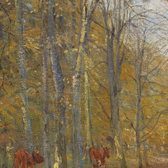 A road in the Deer Park. Autumn by Theodor Philipsen - 0_67672e1eb7c995d950163fb7