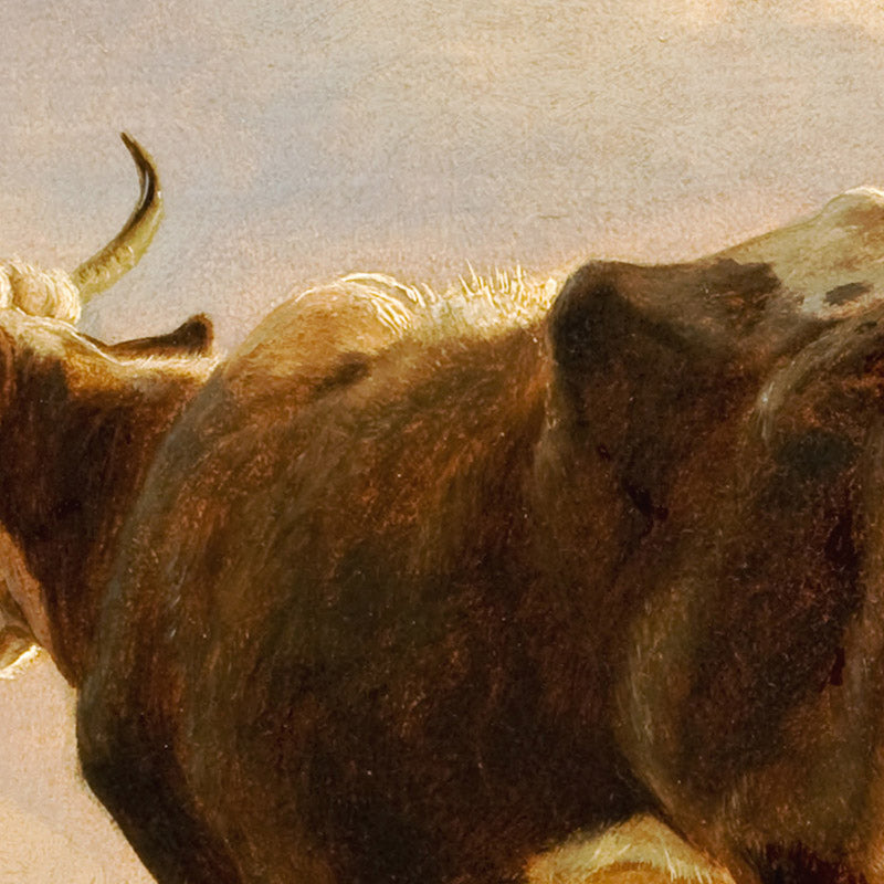 Two Cows in an Open Field by Johan Thomas Lundbye - 0_67672e33b7c995d950163fbd