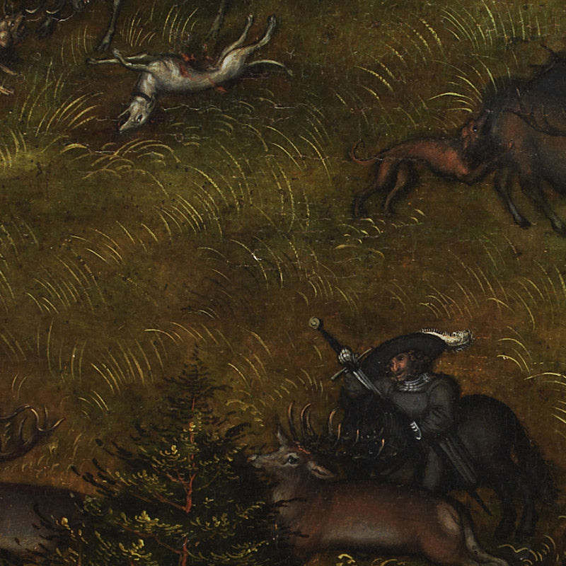 The Stag Hunt of the Elector Frederic the Wise (1463-1525) of Saxony by Lucas Cranach the Elder - 0_67672ecab7c995d950163fc5