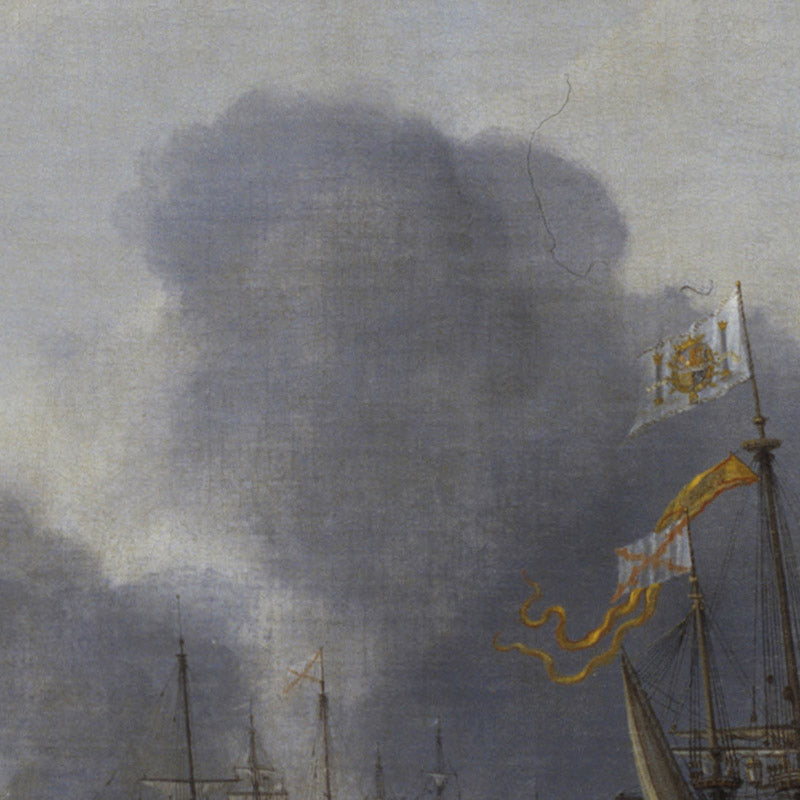 A Battle near a Coast between Spaniards and Disembarking Dutchmen by Abraham Willaerts - 0_67672effb7c995d950163fcc