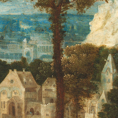 Landscape with the Flight into Egypt by Herri met de Bles - 0_67672f71b7c995d950163fd3