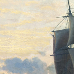 Ships clearing the land by morning after a storm by Carl Rasmussen - 0_67672ffbb7c995d950163fe1