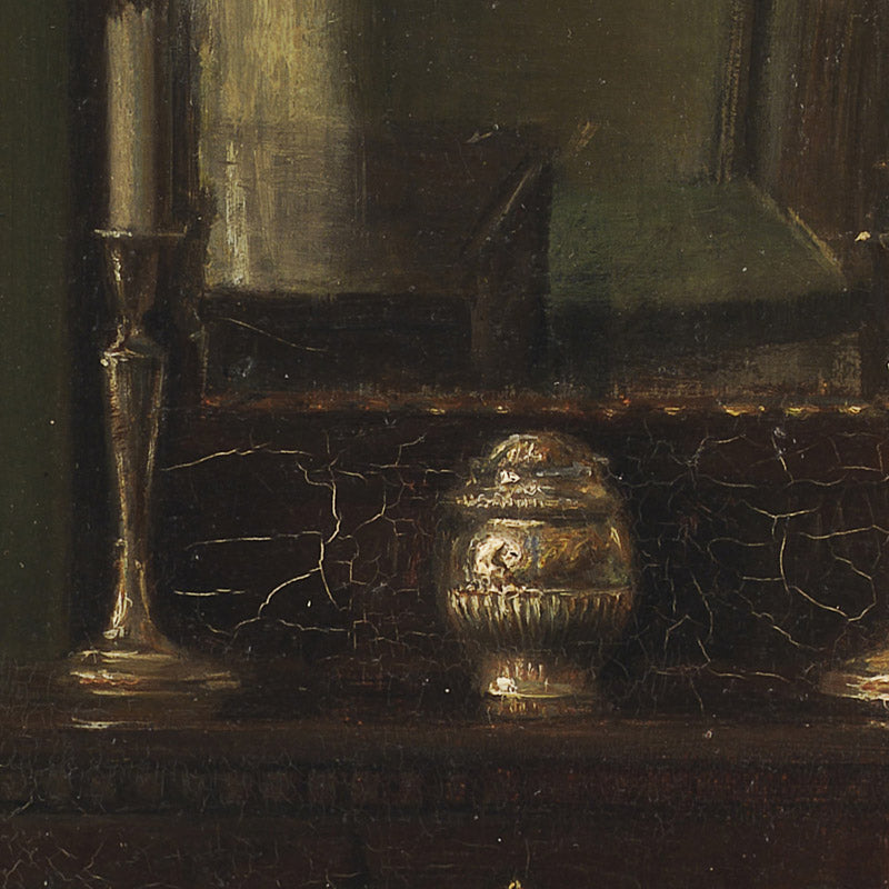 Interior with a Girl Reading by Carl Holsøe - 0_67673054b7c995d950163fee