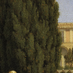 View of the Gardens of the Villa Albani. Rome by C.W. Eckersberg - 0_67673094b7c995d950163ffc