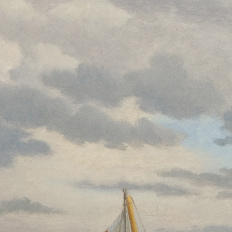 Ships in the Sound North of Kronborg Castle, Elsinore by C.W. Eckersberg - 0_6767313db7c995d950164020