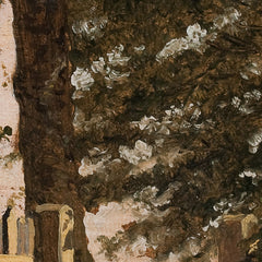 The Garden Gate of the Artist's Home at Blegdammen by Christen Købke - 0_67673c36b7c995d950164036