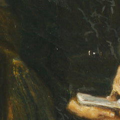 Mother Must Read. The Artist's Wife and Child by Viggo Johansen - 0_67673c9bb7c995d950164040