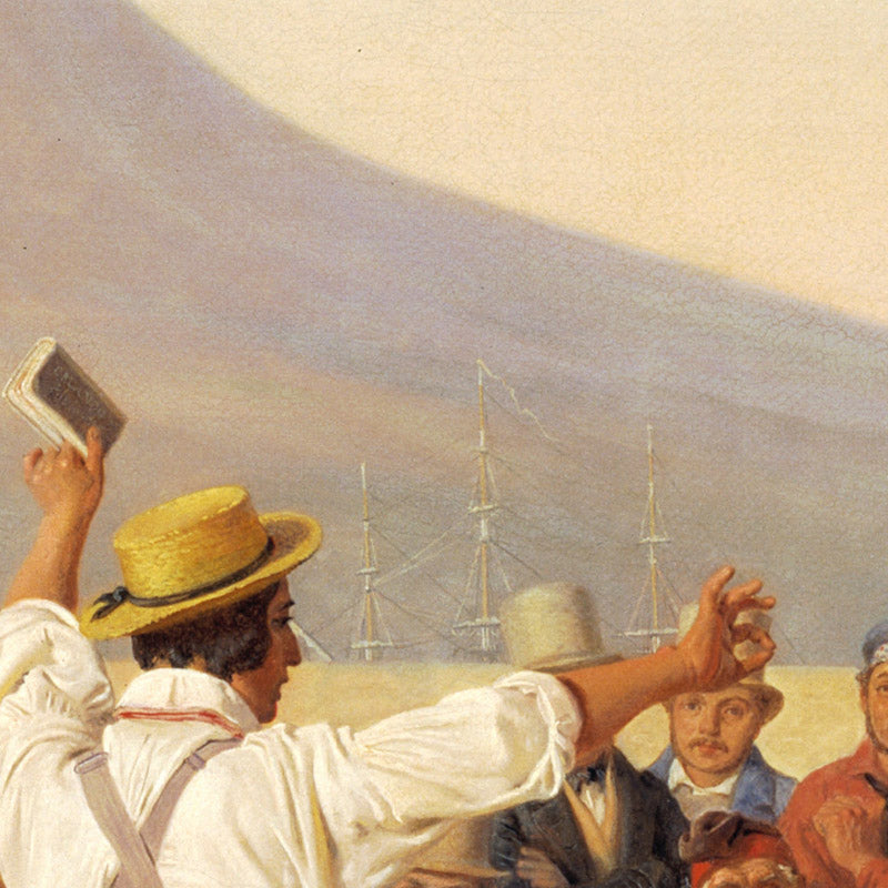 A Reciter of "Orlando Furioso" at the Molo, Naples by Constantin Hansen - 0_67673e75b7c995d950164083