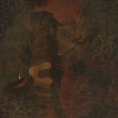 Young Woman with a Candlestick, Old Woman and a Violin Player by Gerard van Honthorst - 0_676747dbb7c995d9501640e6