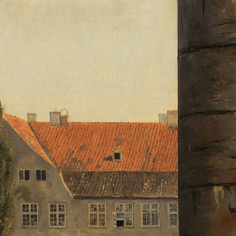 View of Marmorpladsen withe Ruins of the Uncompleted Frederik's Church in Copenhagen by Thorald Læssøe - 0_67674d62b7c995d9501641b1