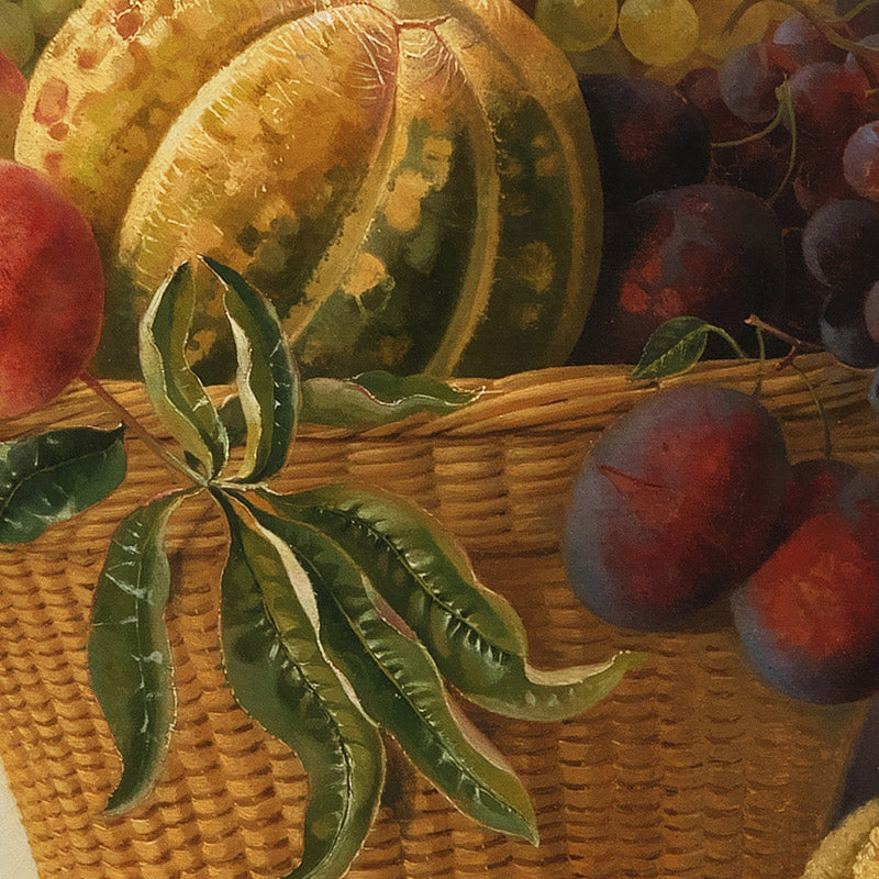 A Basket of Fruit in a Landscape by Christine Løvmand - 0_67674d7fb7c995d9501641b4