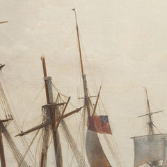 Ships under land after a squall by Carl Neumann - 0_67674dbdb7c995d9501641be