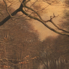 Winter Landscape. Scene from Jægersborg Deer Park by Frederik Rohde - 0_67674e72b7c995d9501641cf