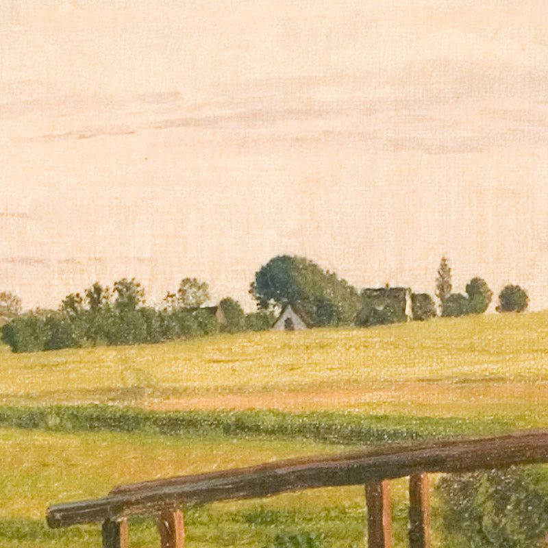 Landscape with a Bridge by Vilhelm Kyhn - 0_67674e77b7c995d9501641d0