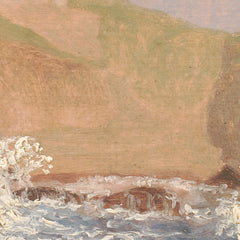 Rough Sea on a Rocky Coast, Capri by Christen Købke - 0_67674ef8b7c995d9501641e4