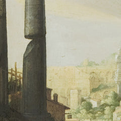 Landscape with a View of Campo Vaccino in Rome by Willem van Nieulandt the Younger - 0_676750a3b7c995d950164225