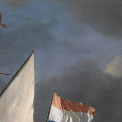 Seascape with Dutch Men-of-War and Fishing Boats by Ludolf Bakhuizen - 0_6767526fb7c995d950164264
