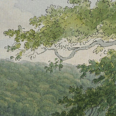 Wooded landscape by John Abbott - 0_6845ffc4489bc5bada5cf716