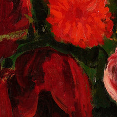 Mixed flowers on pink cloth by Roderic O'Conor - 0_6846090f489bc5bada5cf796