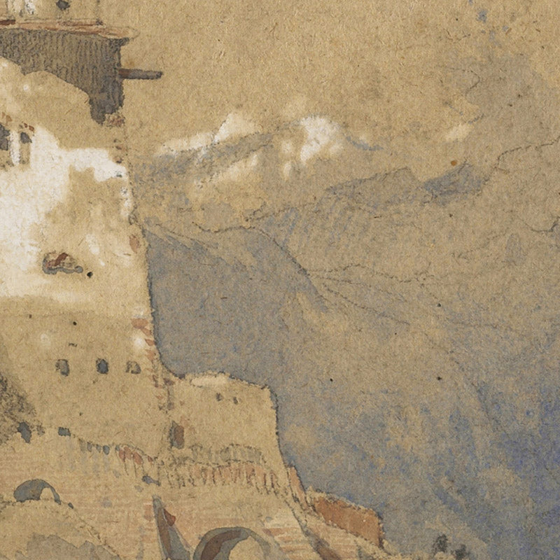 Italian mountain scene by John Ruskin - 0_6846a76e1483fa5b35558fd6