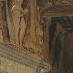 An old English mansion in the days of hawking by George Cattermole - 0_6846a9881483fa5b35559011