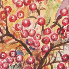 Red berries and leaves by Miss Fanny Richardson - 0_6846aa3e1483fa5b3555901c
