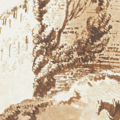 Manerbawr Castle in Pembrokeshire, from Twelve Views in Aquatinta from Drawings taken on the Spot in South Wales by Paul Sandby - 0_6846acf21483fa5b35559055
