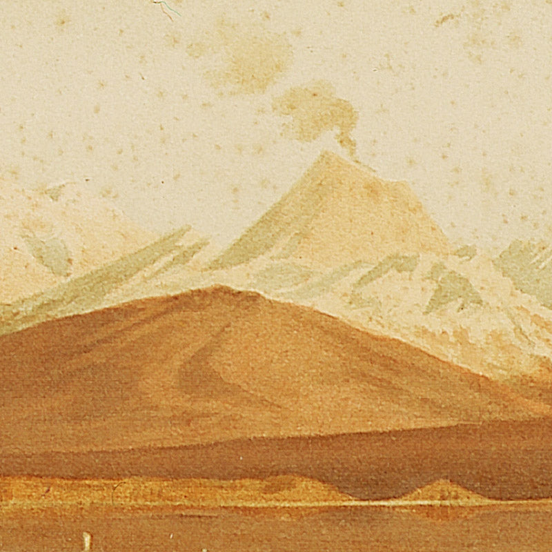 Mts Ruapehu and Tongariro from Lake Taupo by John Gully - 0_6846aeff1483fa5b3555908a