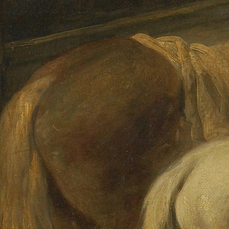 A carrier's stable by George Morland - 0_6846afe21483fa5b355590a5