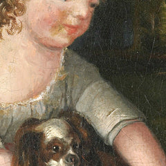 Portrait of George Dawe as a child by George Morland - 0_6846b1681483fa5b355590c9